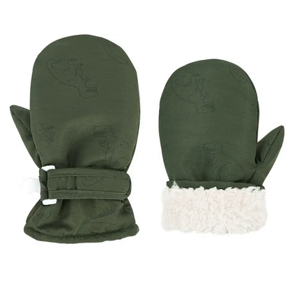 Kids Winter Ski Gloves — Cartoon Windproof, Non-Slip, Insulated Mittens for Boys & Girls | BabyWorld