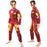 Kids Iron Man Muscle Costume Superhero Iron Man Cosplay Costume Jumpsuit Mask Gloves Halloween Birthday Bodysuit for Boy Gifts