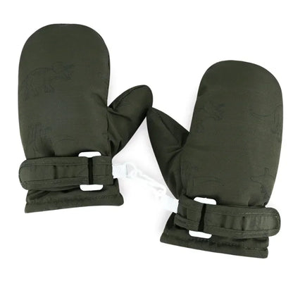 Kids Winter Ski Gloves — Cartoon Windproof, Non-Slip, Insulated Mittens for Boys & Girls | BabyWorld