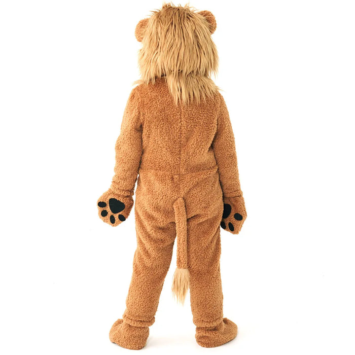 Umorden Fleece Furry Boy's Lion Costume for Child Kids Toddler 2-12Y Complete Set Animal Themed Party Cosplay Halloween Purim