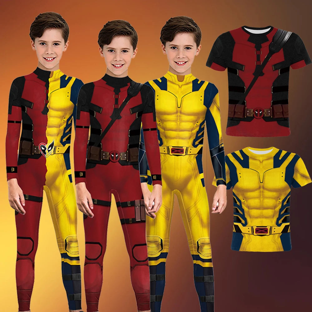 deadpool and wolverine suit for kids - Baby World
