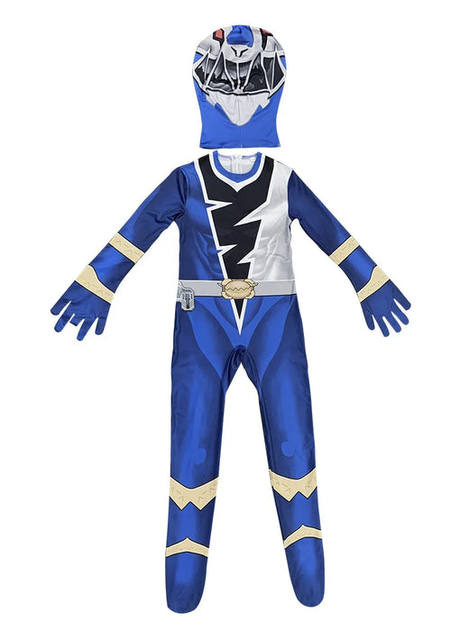 Anime Fancy Adult Kids Ranger Kishiryu Sentai Ryusoulger Cosplay Costume Jumpsuit Halloween Party Role Play Child Men Clothes