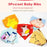 5Pcs/Set Baby Bibs Triangle Double Cotton Bandana - Baby World