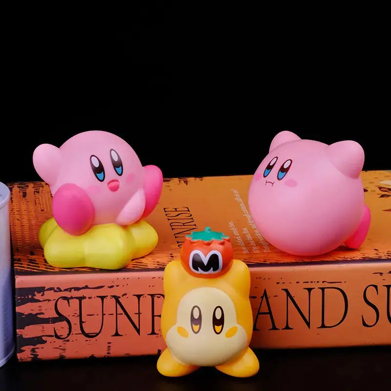 8Pcs/Set Kirby Action Figures Collection Cute Pink Pvc Material Figurines Collectibles  Best Christmas Gift for Child Girl - Baby World