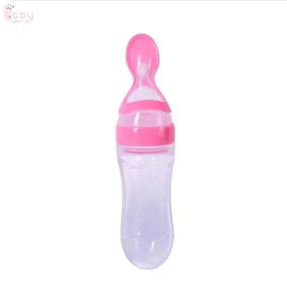 Silicone Training Rice Spoon, Infant Cereal Food Supplement, Safe Feeder Baby World