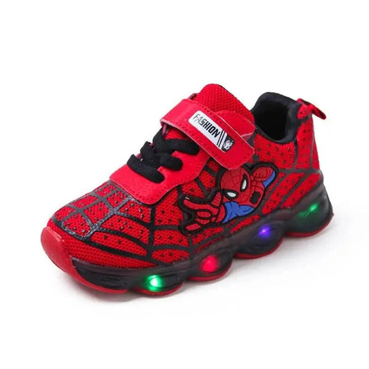 Spiderman Lighting Sneakers for Boys - Baby World