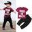 Summer Baby Boy Short Sleeve Top T-shirt Pants Trousers 1-6Y Baby World