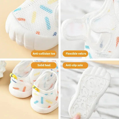 Summer Kids Sandals Air Mesh Anti-slip Lightweight Sandals - Baby World