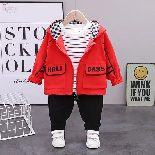 T-shirt jacket trousers boy suit Baby World