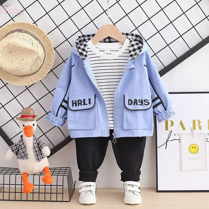 T-shirt jacket trousers boy suit Baby World