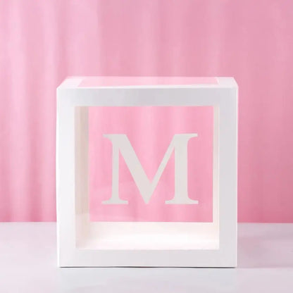 Transparent Baby Shower Balloon Box - Baby World