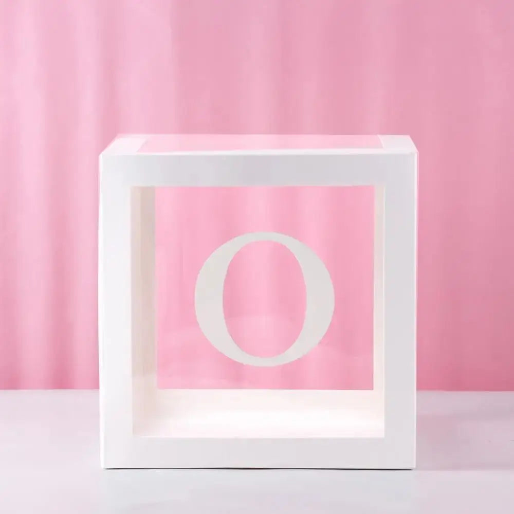 Transparent Baby Shower Balloon Box - Baby World