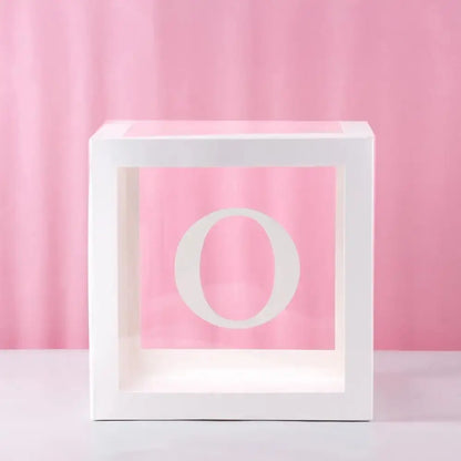 Transparent Baby Shower Balloon Box - Baby World