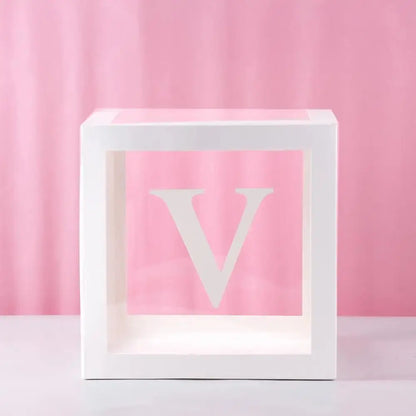 Transparent Baby Shower Balloon Box - Baby World