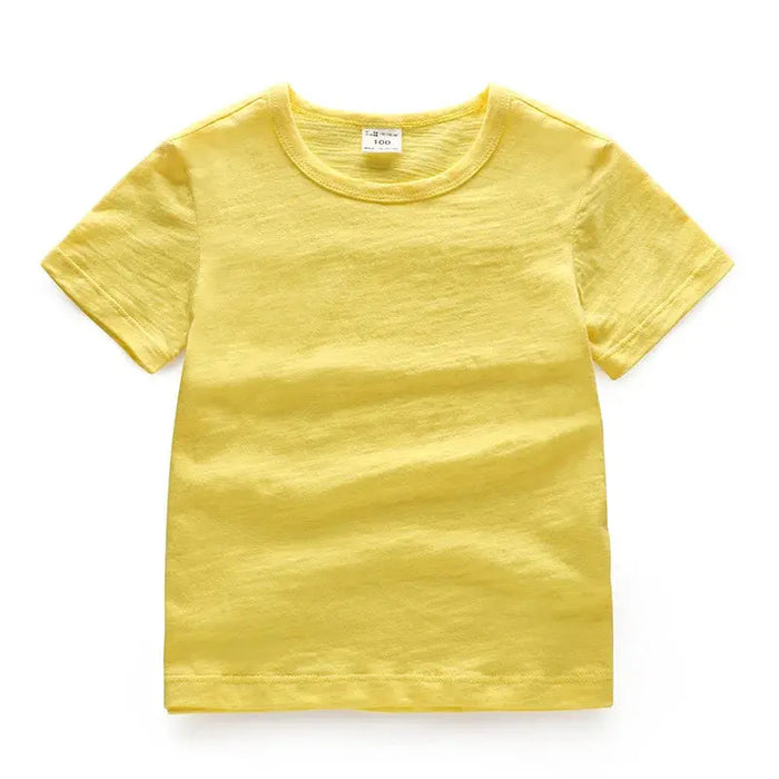 V-TREE Summer Baby Boys T Shirt Cartoon Car Print Cotton Tops Tees T Shirt For Boys Kids Children Outwear Clothes Tops 2-8 Year - Baby World