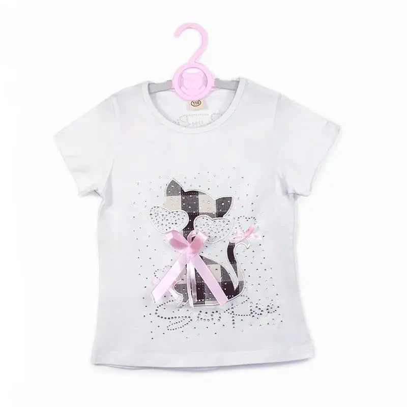 V-TREE Summer Baby Boys T Shirt Cartoon Car Print Cotton Tops Tees T Shirt For Boys Kids Children Outwear Clothes Tops 2-8 Year - Baby World