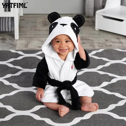 Baby Hooded Bathrobe | See Baby World
