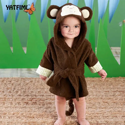 Baby Hooded Bathrobe | See Baby World