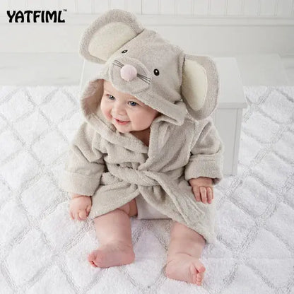 Baby Hooded Bathrobe | See Baby World